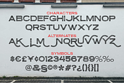 Morgon - Textured SVG Display Font, a Handwritten Font by Surplus Type Co (Thumbnail 3 of 7)