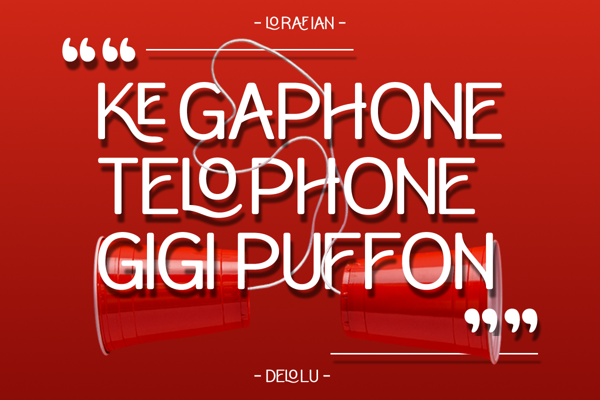 Lorafian – Playful Sans Serif, a Sans Serif Font by Vadovastd (Photo 2 of 9)