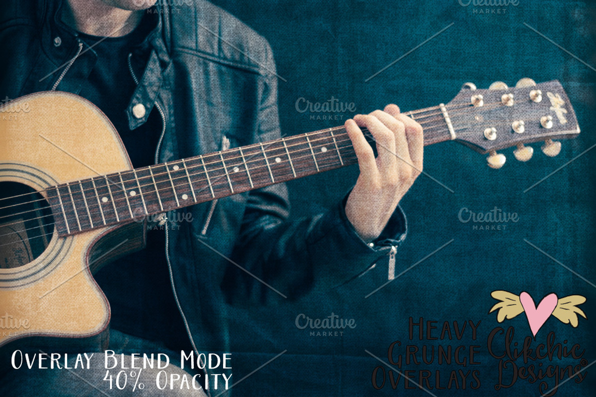 Heavy Grunge Texture Overlays preview 4