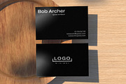 Minimalist Simple Business Card, a Business Card Template by Shahjhan (Thumbnail 3 of 3)