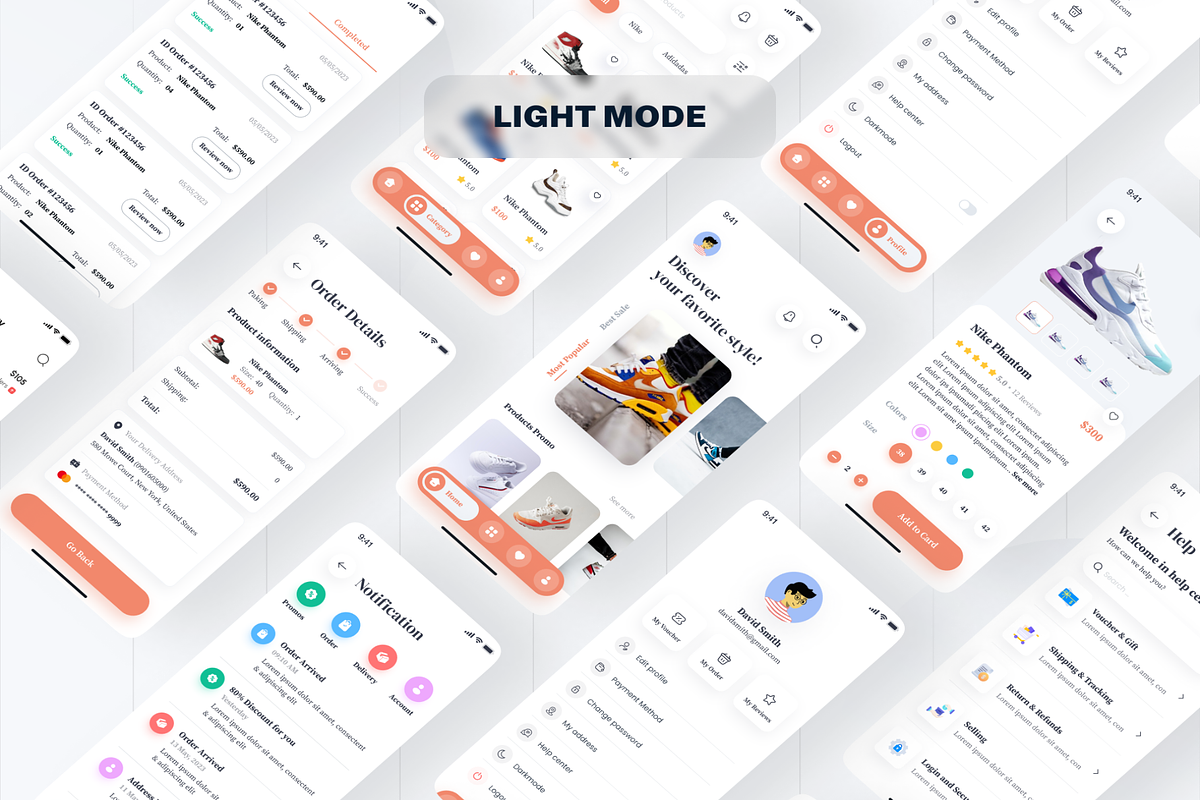 Shoe Store - e-Commerce UI Kit, an UI Kit Template by Digital_Fantasies (Photo 8 of 8)
