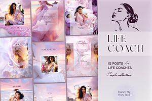 Instagram Post Template | Life Coach