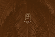 Bohemian logos - vector elements, a Graphic by venimo (Thumbnail 3 of 7)