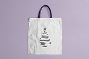 Fluid Layered Christmas Tree Logo, a Branding & Logo Template by Vectorium Studio (Thumbnail 2 of 2)