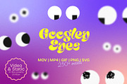 Googley Eyes Animated Pack, an Object Graphic by Tayla de Beer (Thumbnail 1 of 9)