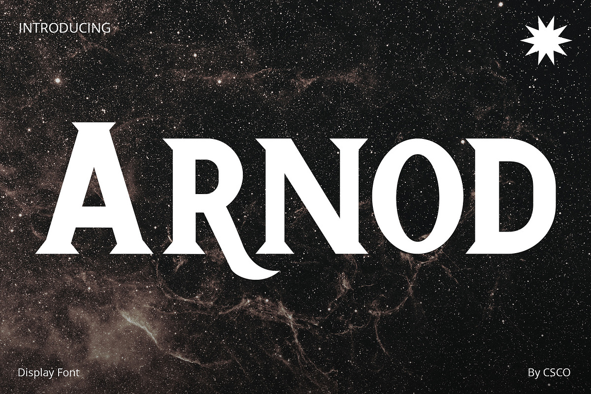 Arnod – Serif Typeface, a Serif Font by Craft Supply Co. (Photo 1 of 8)