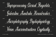 Pastry Library - Vintage Script Font, a Script Font by Typeparties (Thumbnail 5 of 9)