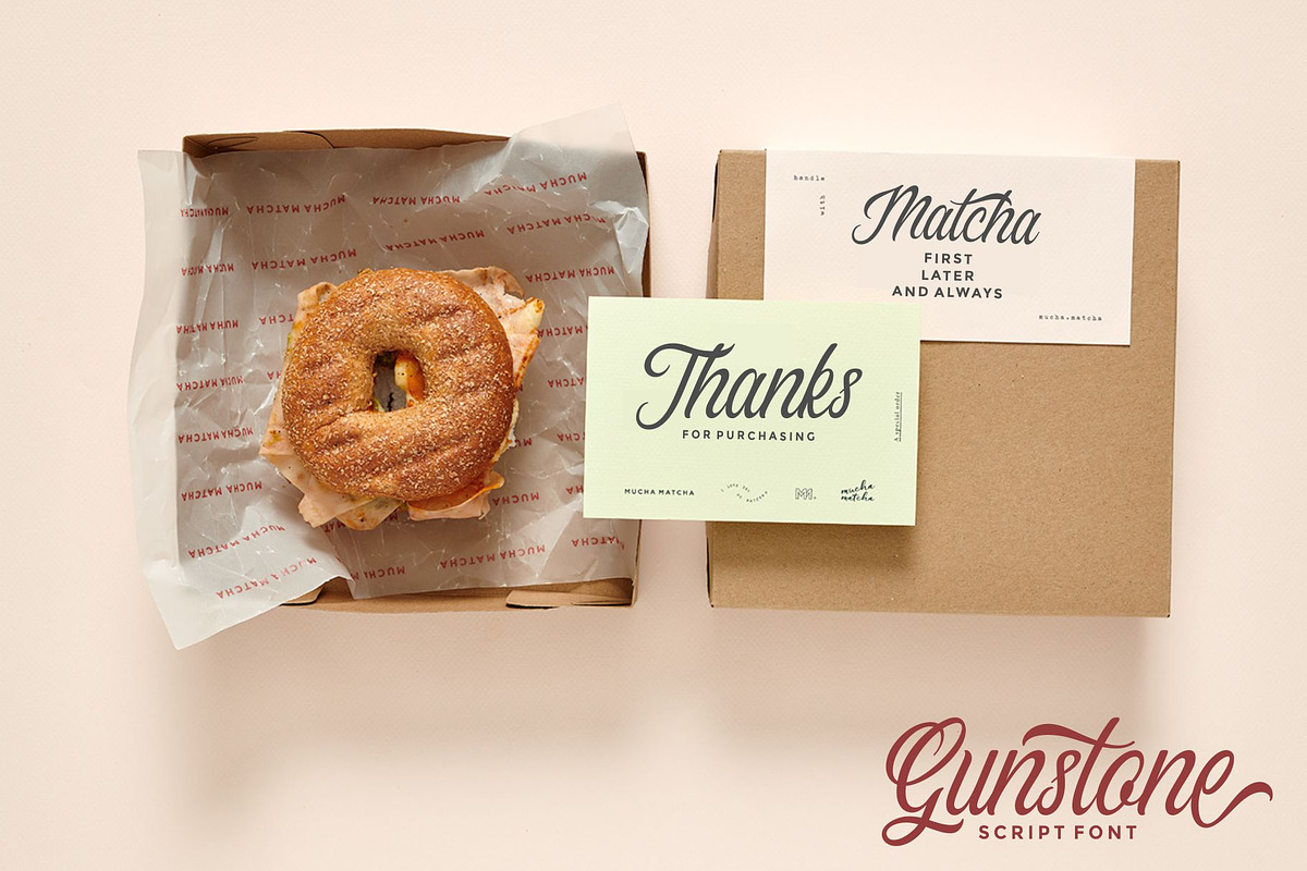 Gunstone Script, a Script Font by ngene (Photo 10 of 10)