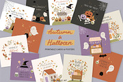 Halloween Vector Clipart & Patterns, a Decorative Illustration by Jenny Quince (Thumbnail 7 of 14)