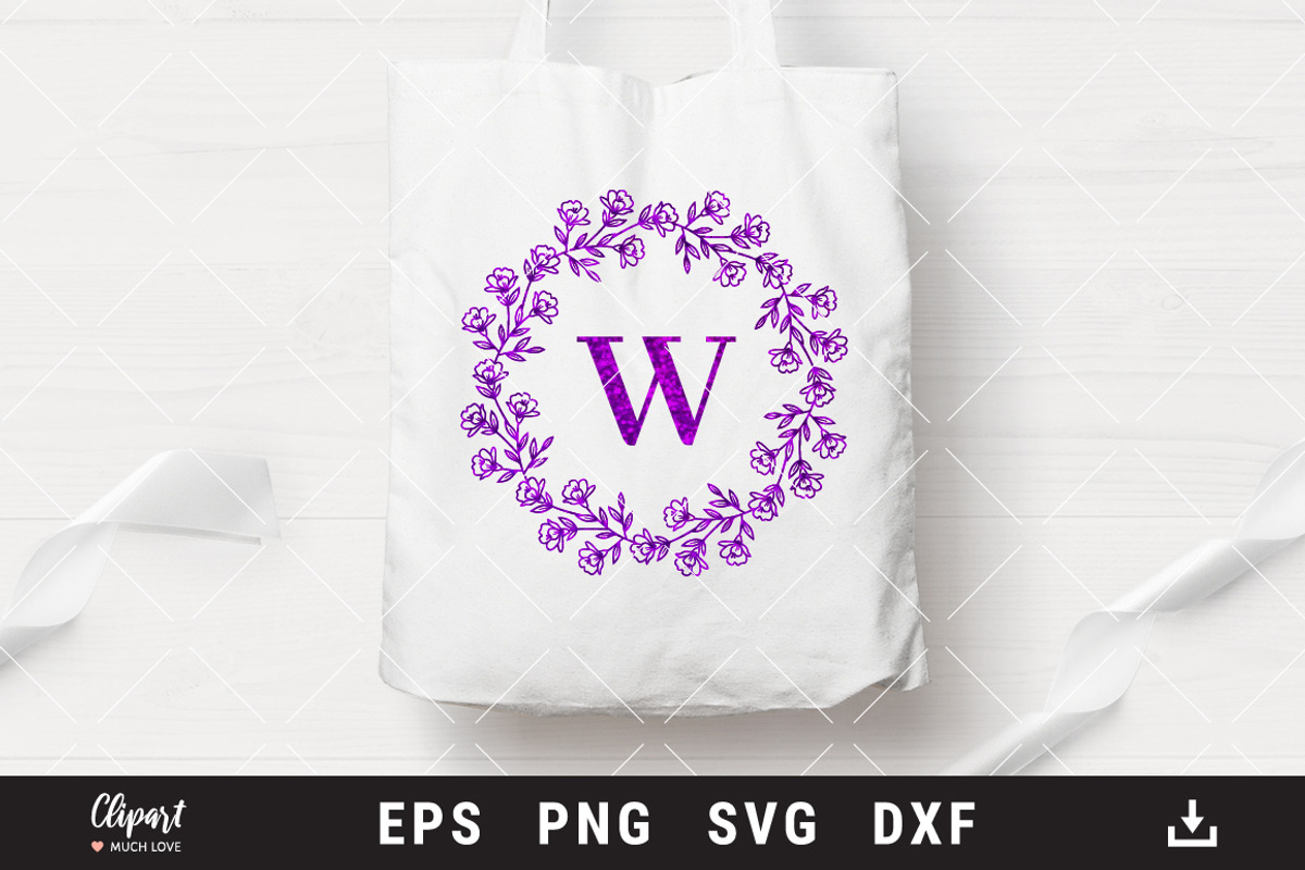 Floral wreath SVG, Wedding wreath, an Object Graphic by ClipartMuchLove (Photo 2 of 7)