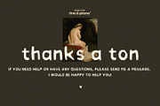 Burlcut Font - Latine & Cyrillic, a Handwritten Font by line & plane (Thumbnail 13 of 13)