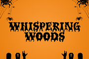 Caskford Halloween, a Serif Font by Dm Studio (Thumbnail 3 of 10)
