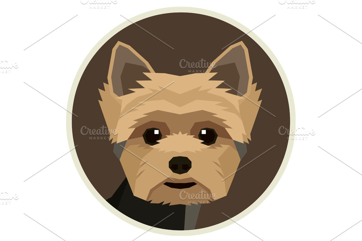 Dog breeds Yorkshire terrier, an Animal Illustration by Nenilkime (Photo 3 of 3)