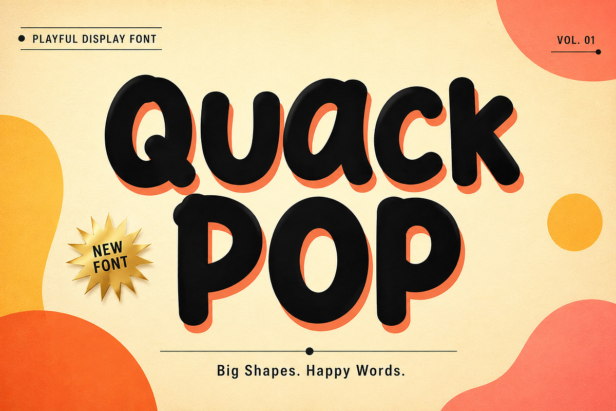 Quack Pop, a Script Font by Wow Magic (Photo 1 of 5)