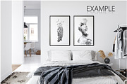 Frames & Walls Scandinavian Bundle-4, a Household Mockup by Yuri-U (Thumbnail 16 of 38)