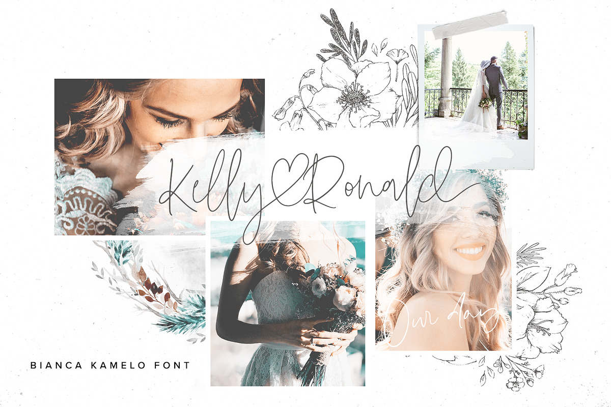 Bianca Kamelo Font preview 3
