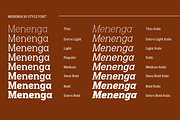 Menenga - Display Family, a Serif Font by Differentialtype (Thumbnail 4 of 11)