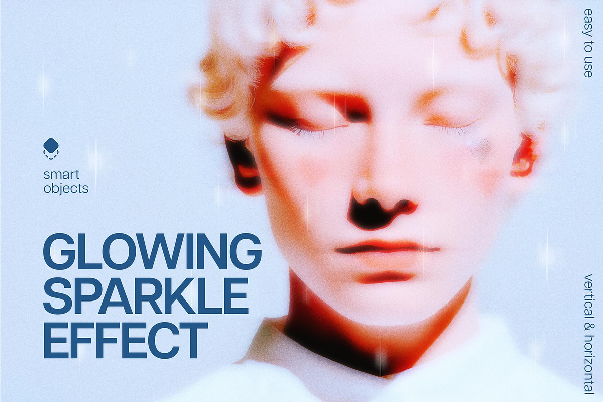 Glowing Sparkle Photo Effect, a Layer Style Add-On by Design Squad (Photo 1 of 6)