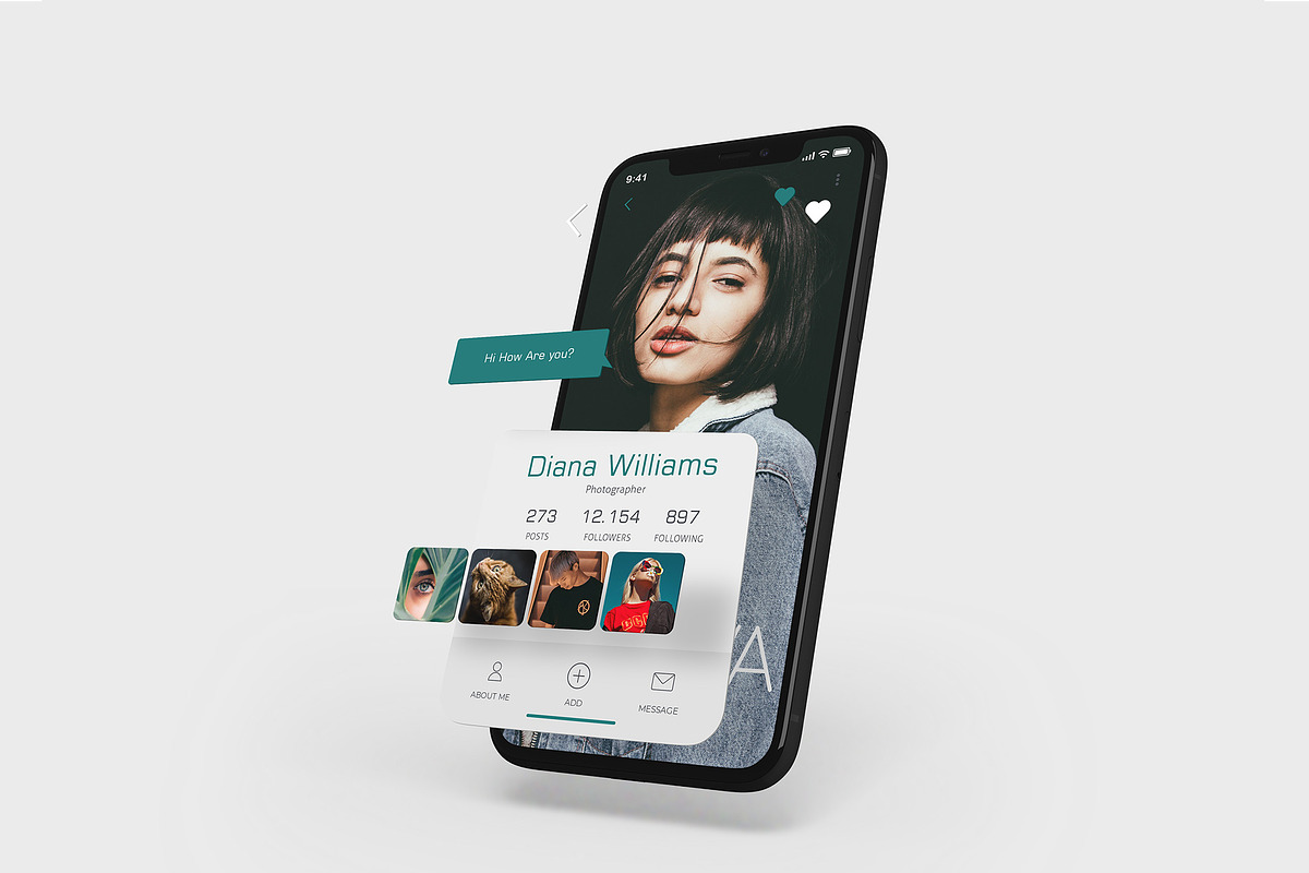 iPhone X Multilayer Mockup #3, an iPhone Mockup by Seven Lights (Photo 5 of 5)