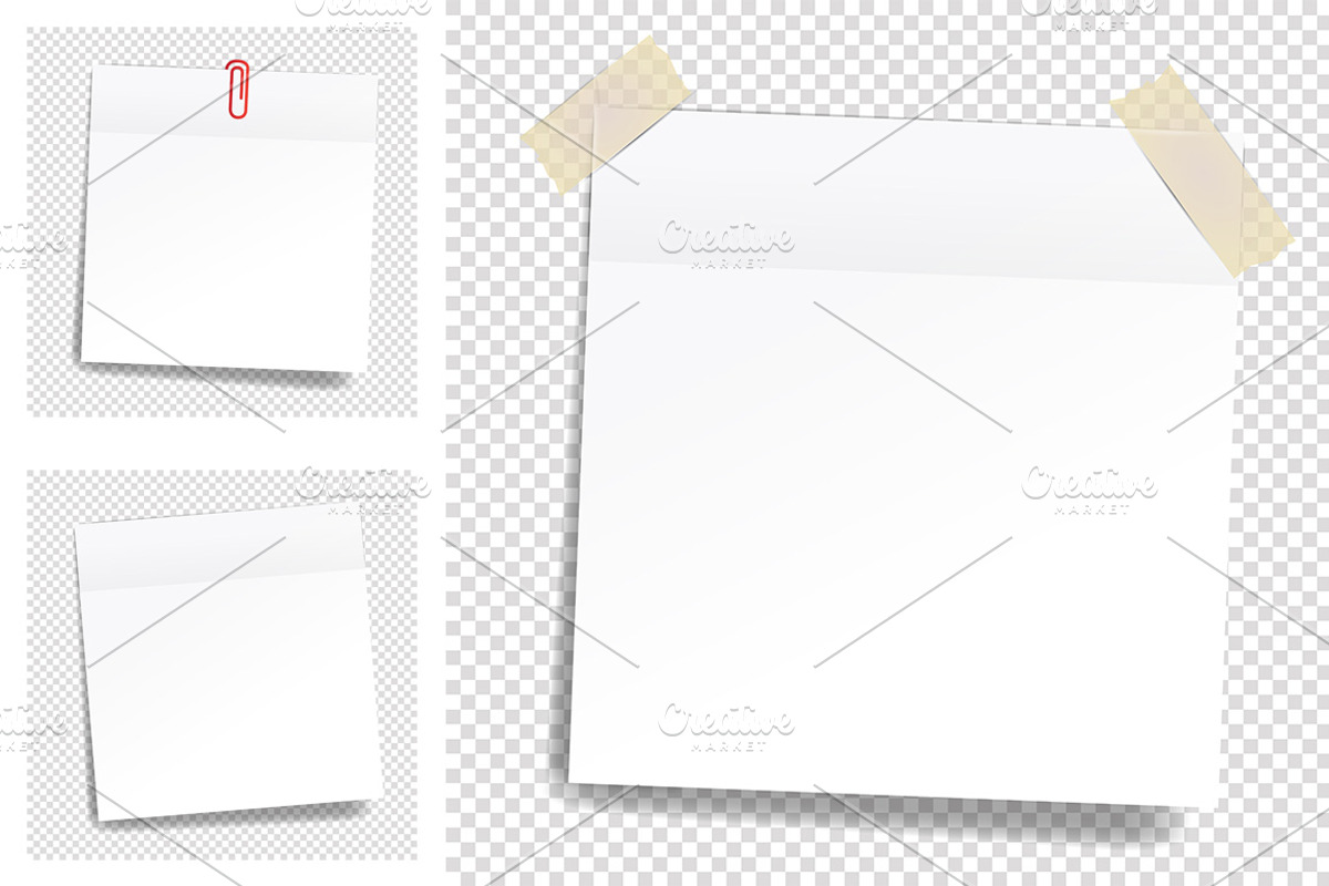 Note pad set, paper stickers, an Object Graphic by OKart.studio (Photo 4 of 4)
