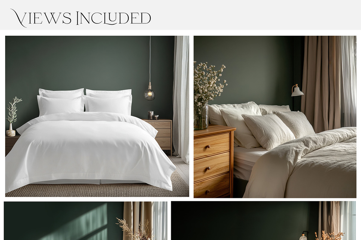 Bedding Mockups, a Product Mockup by mock-ups (Photo 2 of 13)