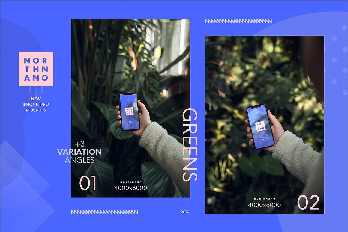 MEGA PSD MOCKUP BUNDLE 40 IN 1, an iPhone Mockup by North&Nano (Photo 5 of 11)