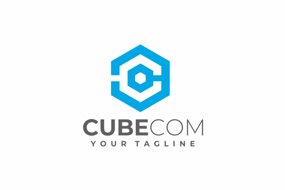 Cube Com - Hexagon Letter C Logo, a Branding & Logo Template by yopie (Photo 1 of 3)