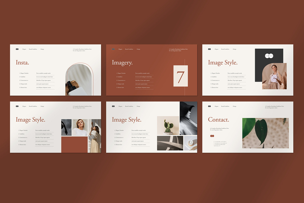 Brand Guidelines Template, a Presentation Template by UpSolution (Photo 8 of 8)