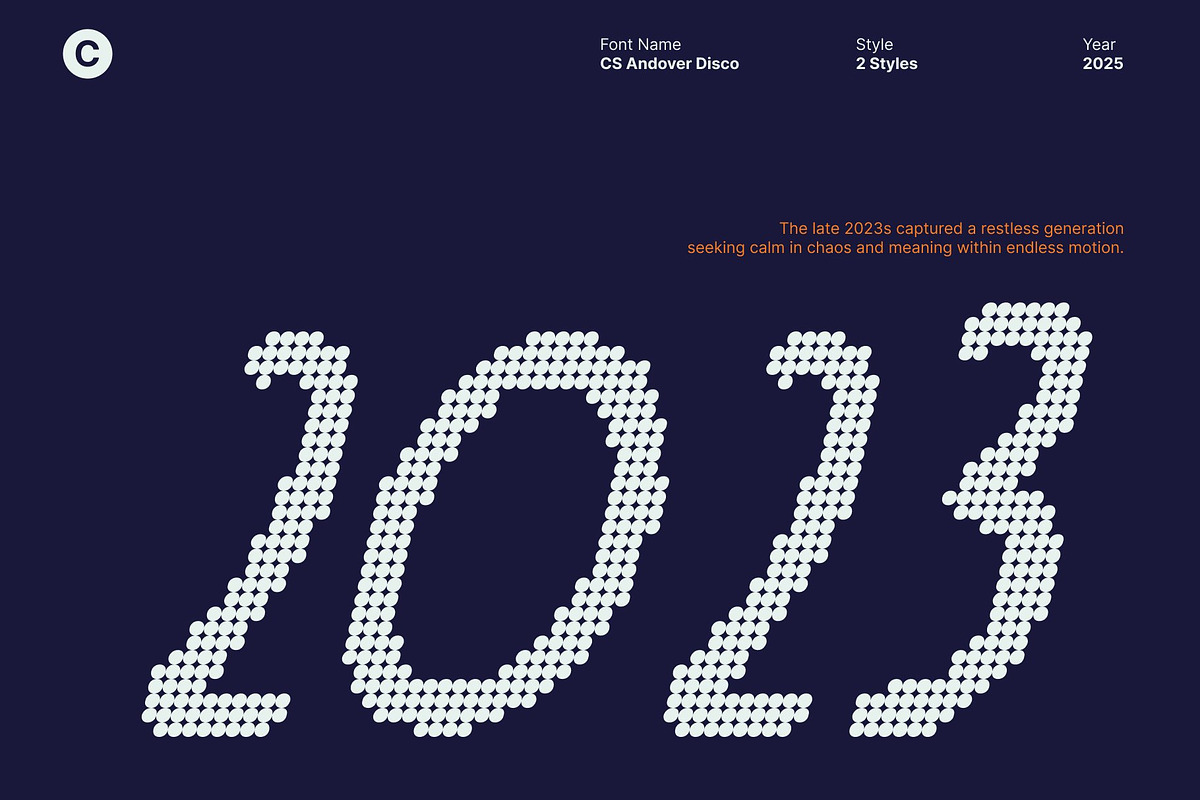 CS Andover Disco, a Handwritten Font by Craft Supply Co. (Photo 5 of 8)