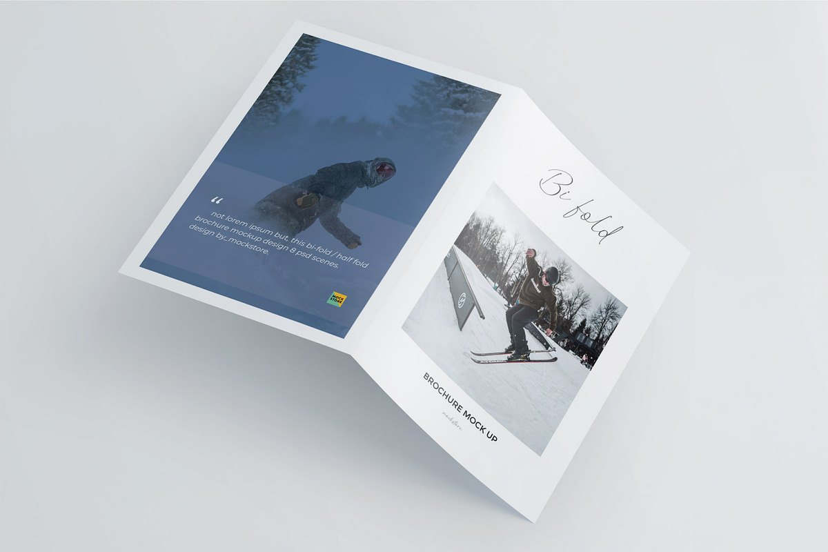 A5 Bifold/Half-Fold Brochure Mockup, a Print Template by Mockstore (Photo 7 of 10)