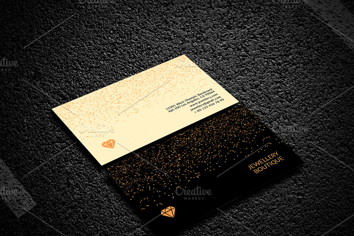 Jewelry Boutique Business Card, a Business Card Template by Design_Creator (Photo 2 of 2)