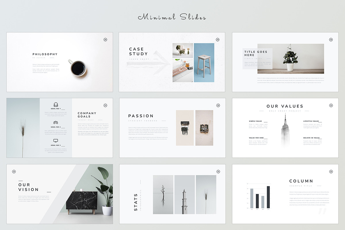 Minimal PowerPoint Presentation, a Presentation Template by Smart Pixel (Photo 5 of 7)