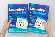 Laundry Service Flyer, a Flyer Template by Annora Studio (Thumbnail 4 of 6)