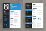 20 in 1 Resume Bundle, a Resume Template by Saman Osama (Thumbnail 11 of 14)