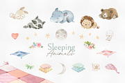 Sleeping Animals Collection, an Animal Illustration by StarJam (Thumbnail 5 of 8)