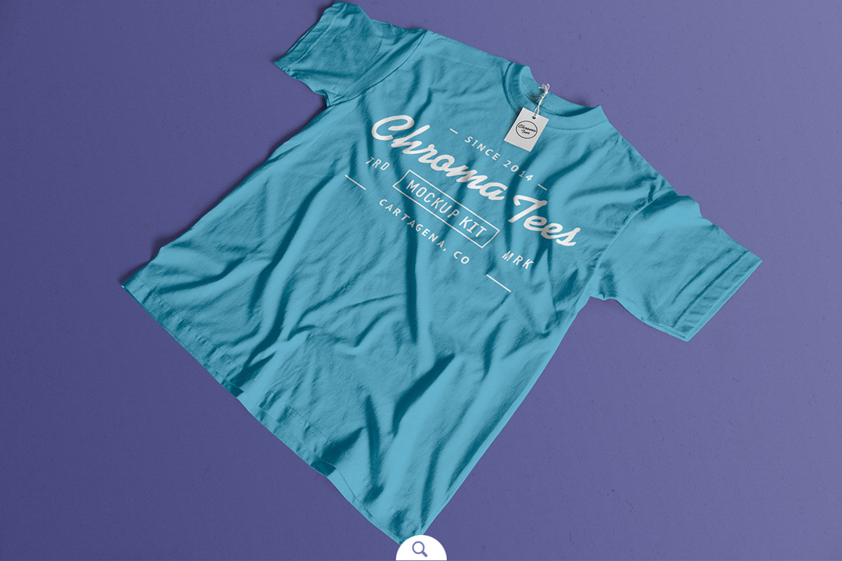 Chromatees Mockup T-Shirts, a Shirt Mockup by GraphicHero (Photo 5 of 7)