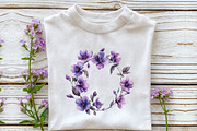 Spring Royal Garden Blooms Clipart, an Illustration by OK Design (Thumbnail 5 of 6)