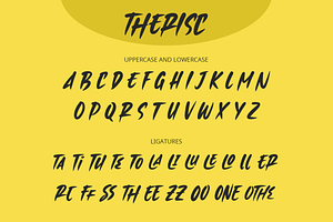 Therisc - Handwritten Font