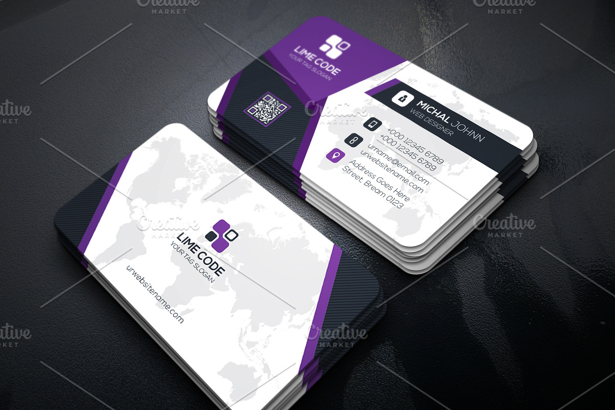 Business Card, a Business Card Template by pixelworkz (Photo 2 of 6)