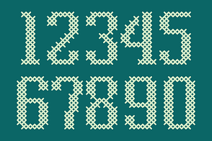 Cross Stitch Classic Font