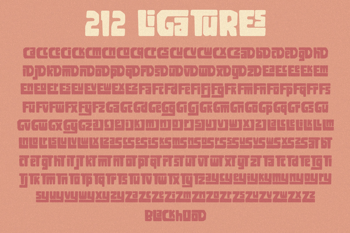 Blackhood, a Handwritten Font by Weape Studio (Photo 13 of 14)