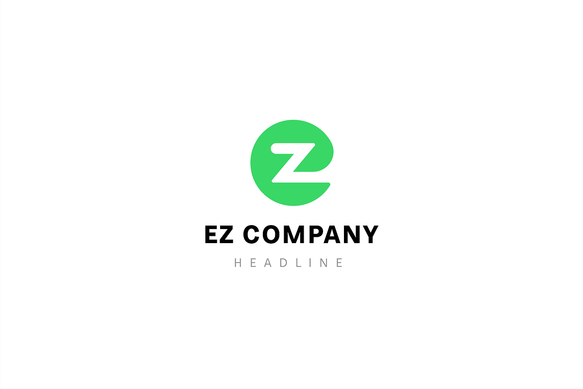 EZ logo template., a Branding & Logo Template by Anton Akhmatov (Photo 3 of 3)