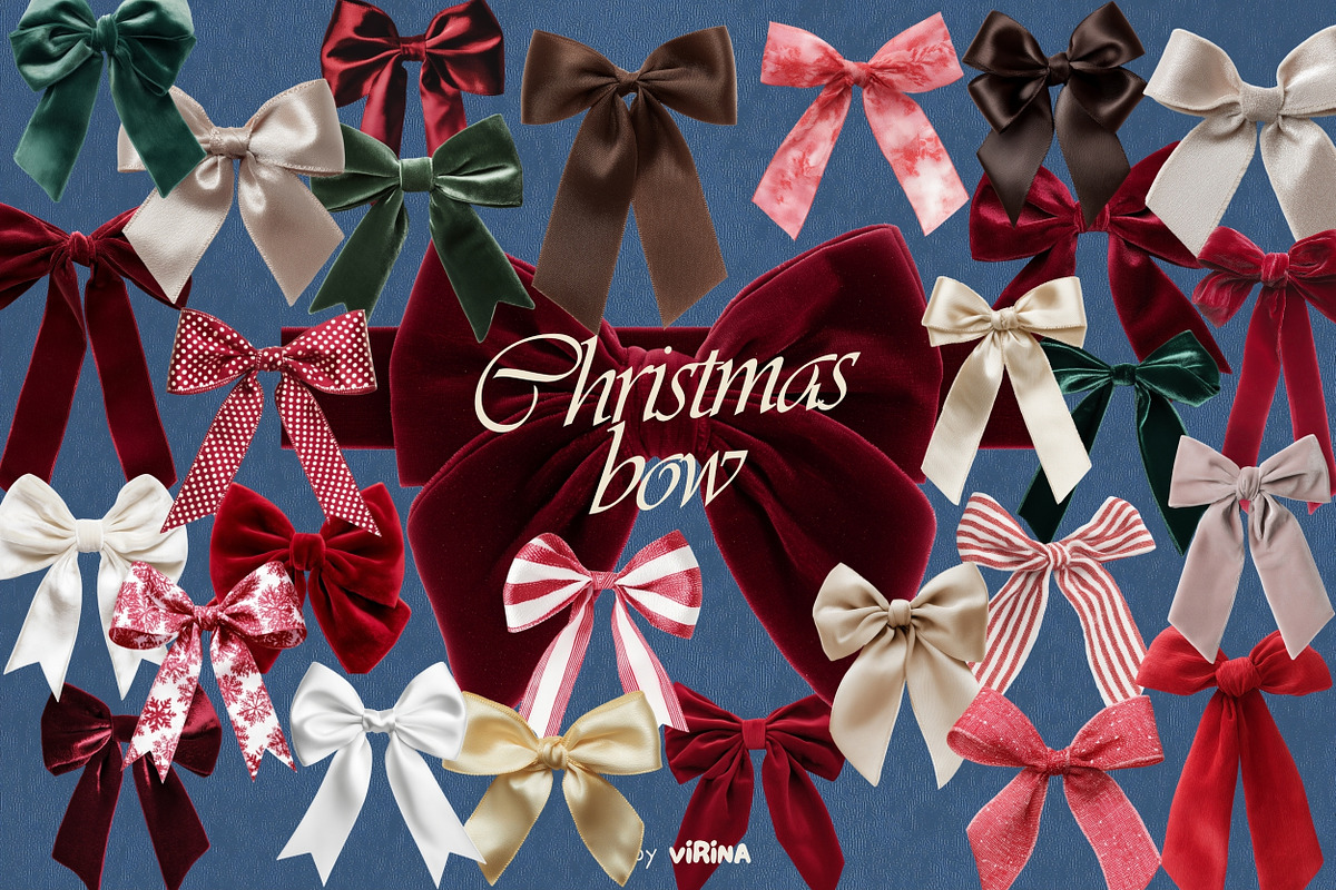 Christmas classic collage pack, an Object Graphic by VirinaDesign (Photo 7 of 13)