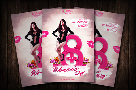 Women's Day Flyer Template