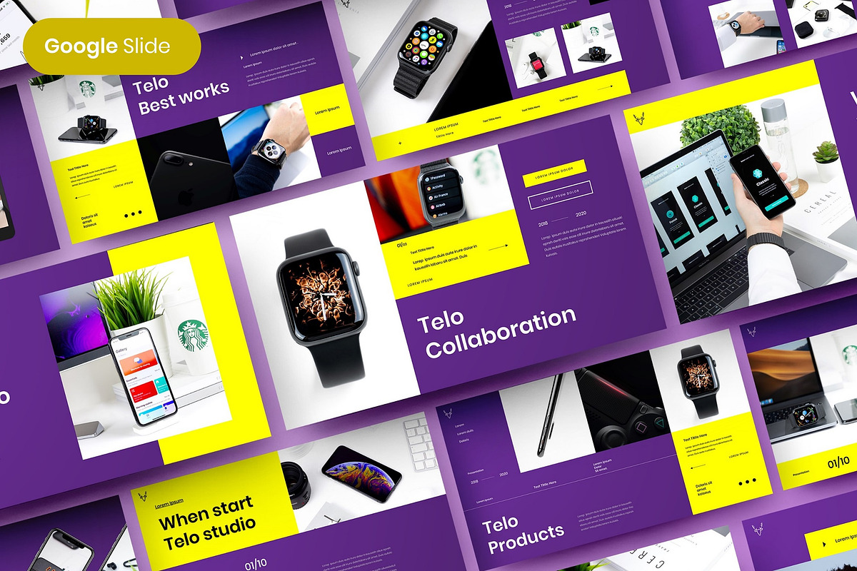 Telo - Business Google Slide, a Presentation Template by Dens Creative Studio (Photo 1 of 6)