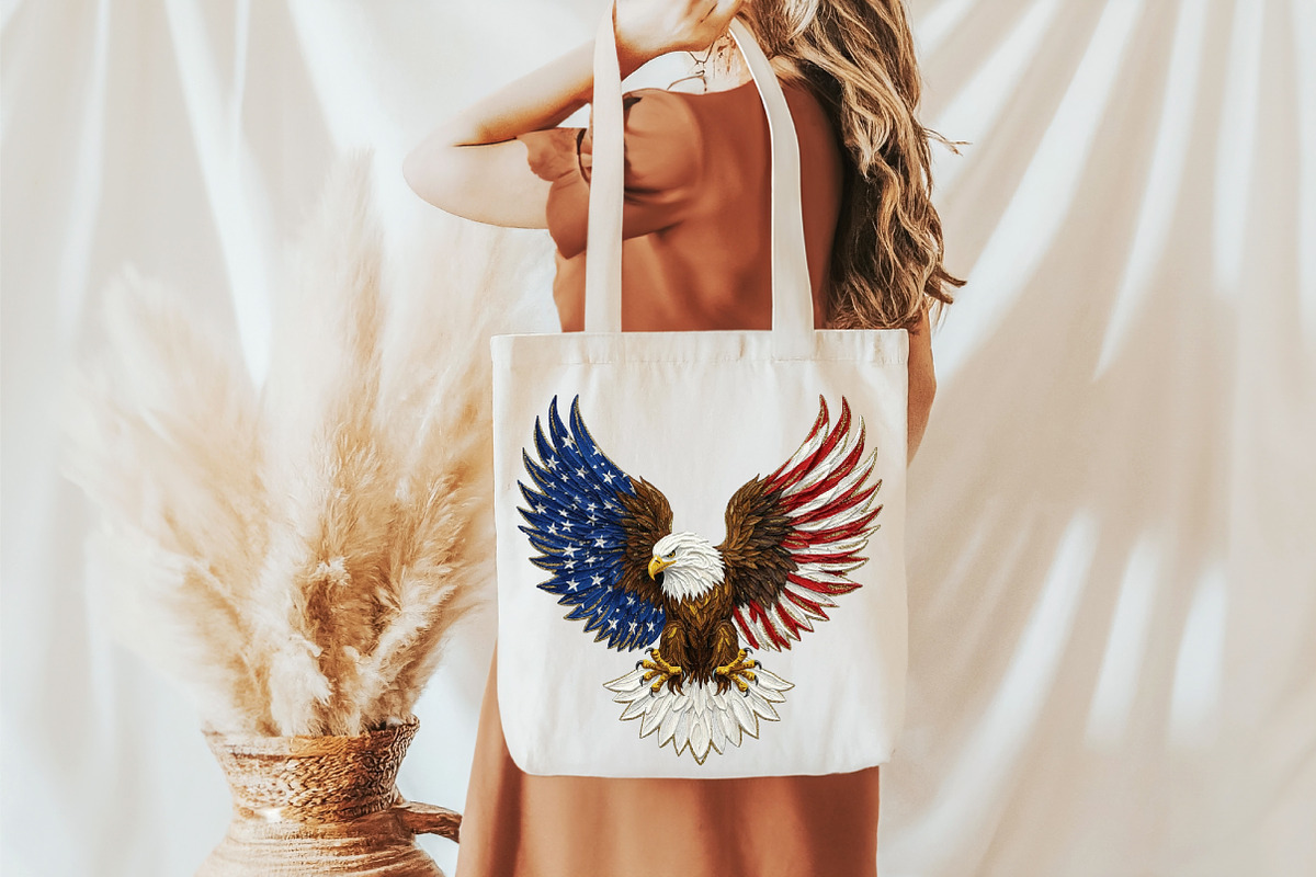 Brushstroke Patriotic American Eagle, an Illustration by designcity5 (Photo 4 of 9)