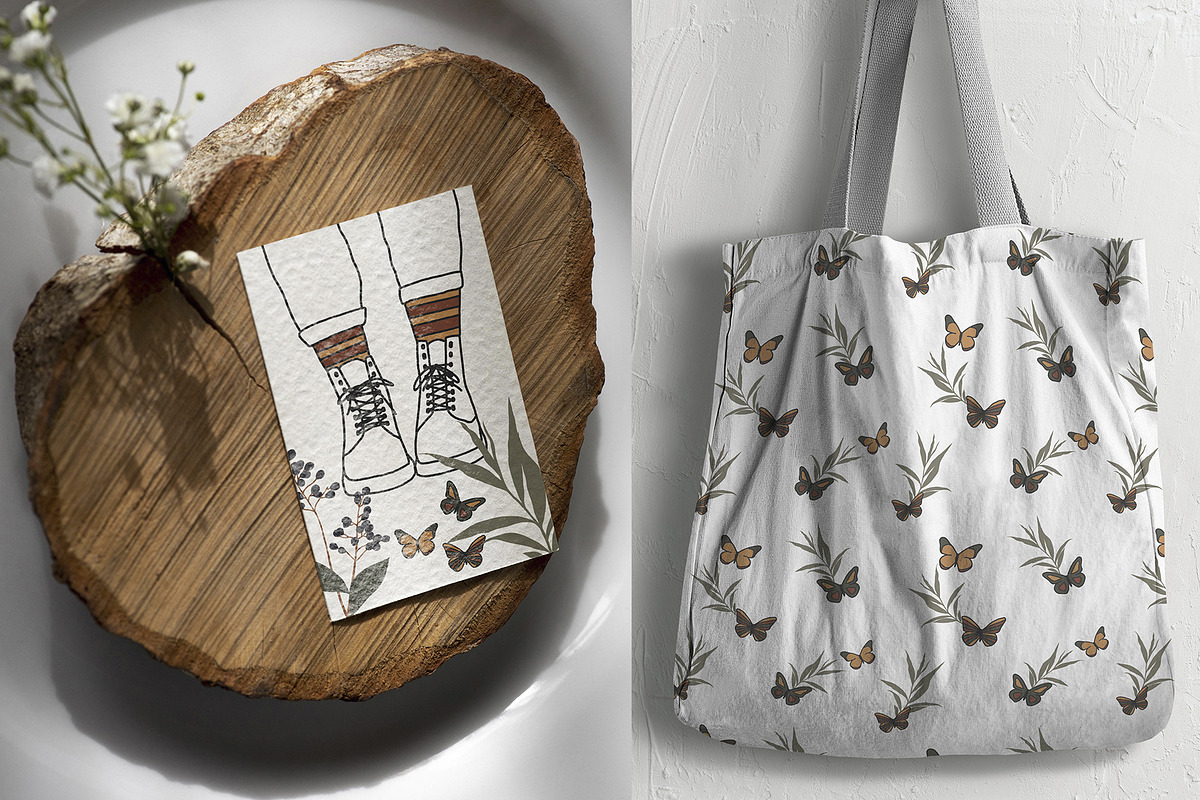 Abstract & Line Boho Collection!, an Illustration by ApetekMarket (Photo 7 of 13)