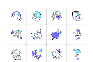 Animated Love Icons