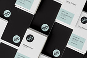 Minimalist Business Card, a Business Card Template by AyshaCanvas (Thumbnail 3 of 3)