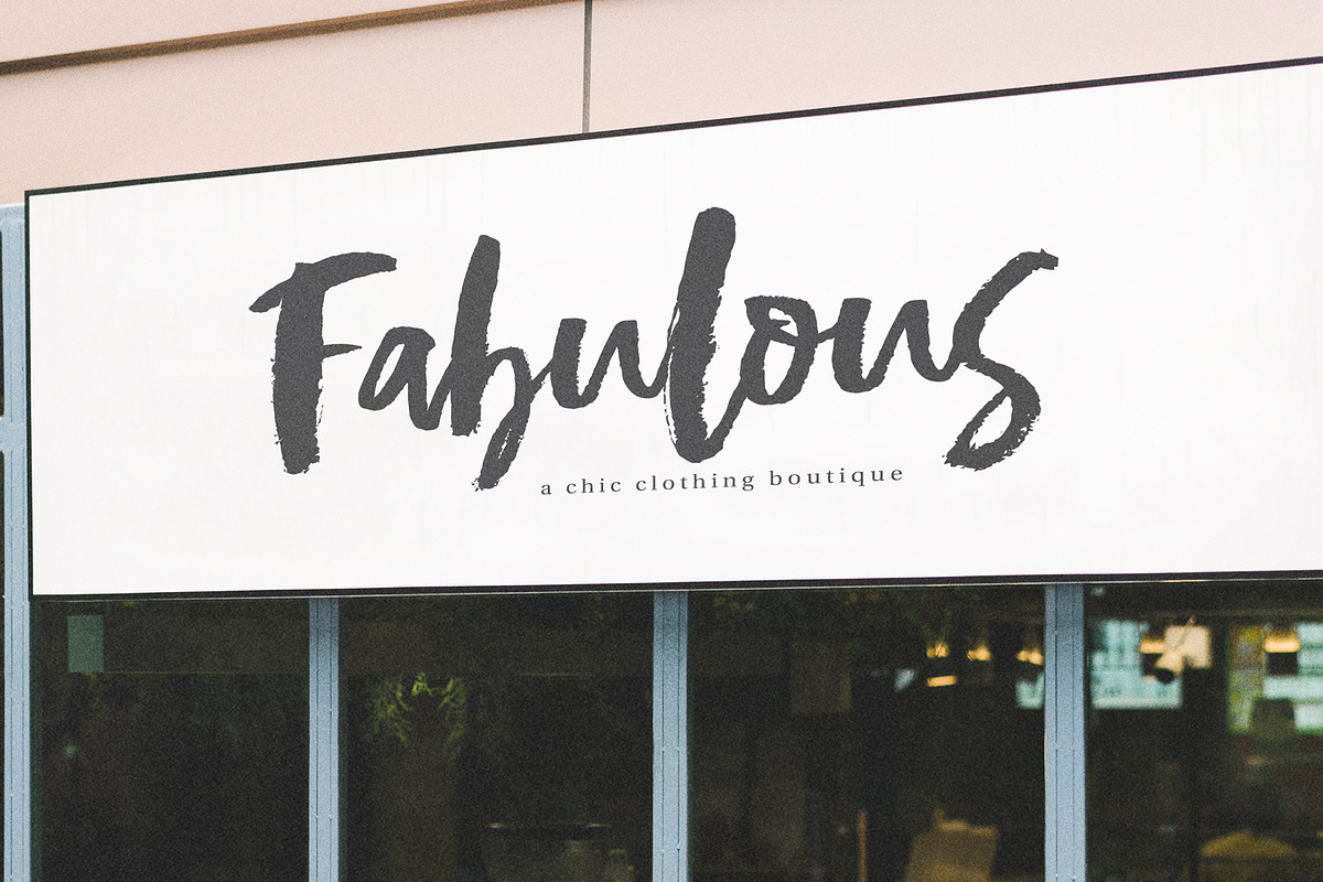 Bellissimo Typeface + Minimal Logos preview 5